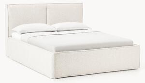 Letto imbottito in bouclé Dream