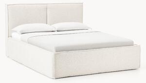 Letto imbottito in bouclé Dream