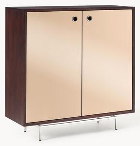 Credenza alta con ante in vetro a specchio Scarlett