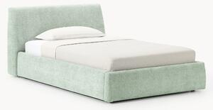 Letto imbottito singolo con contenitore Cloud