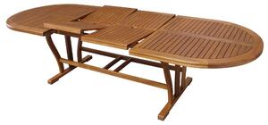 GENIUS - tavolo da giardino allungabile in legno massiccio di acacia