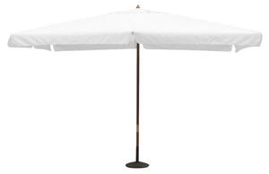 DOMINUS - ombrellone da giardino palo centrale in legno 3 x 4 m