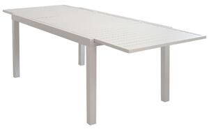 DEXTER - tavolo da giardino allungabile in alluminio da 160 x 90 cm