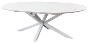 ARTORIUS - tavolo rotondo da giardino in alluminio allungabile 150/200 x 150