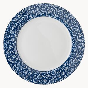 Set di 4 piatti piani in porcellana Sweet Alyssum