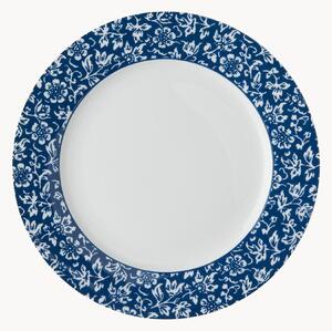 Set di 4 piatti da colazione in porcellana Sweet Alyssum