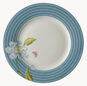Set di 4 piatti da colazione in porcellana Seaspray Candy
