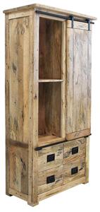 BEILY - credenza legno di mango quattro cassetti