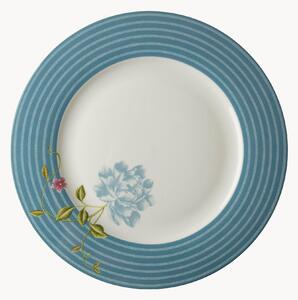 Set di 4 piatti piani in porcellana Seaspray Candy