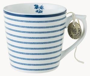 Set di 4 tazze in porcellana Candy Stripe