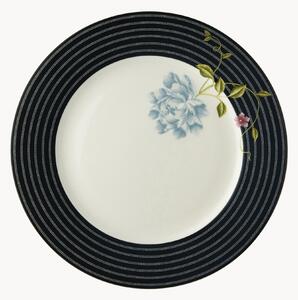 Set di 4 piatti piani in porcellana Midnight Candy