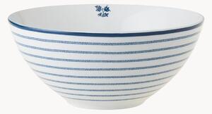 Set di 4 ciotole in porcellana Candy Stripe