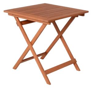 Tavolo da pranzo da giardino in eucalipto massiccio 70,5x70,5 cm Pasaneda – Garden Pleasure