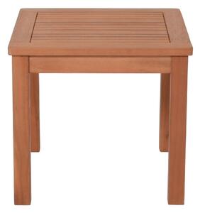 Tavolino da giardino in eucalipto massiccio 44x44 cm Tucson – Garden Pleasure