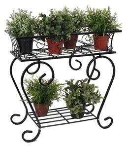 Supporto per fiori in acciaio (altezza totale 58 cm) – Garden Pleasure