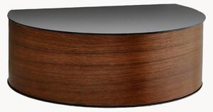 Set di 2 comodini da parete in legno con cassetto Wallie