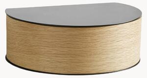 Set di 2 comodini da parete in legno con cassetto Wallie