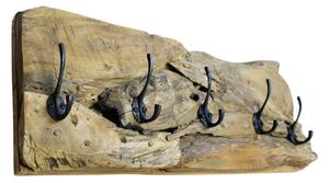 ISIDOR - appendiabiti in legno di teak