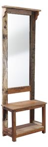 UBIQ - mobile entrata in legno riciclato