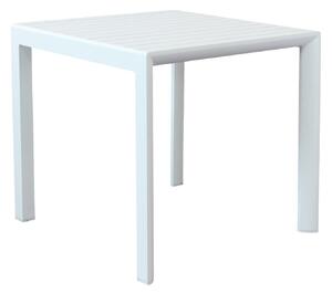 ALBEN - tavolo con struttura in alluminio 80 x 80
