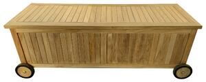 BRUMA - box con ruote in teak