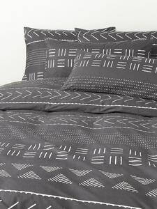 Copripiumino in cotone percalle con motivo boho Kohana
