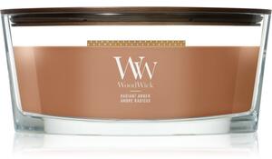 Woodwick Radiant Amber candela profumata con stoppino in legno 453.6 g