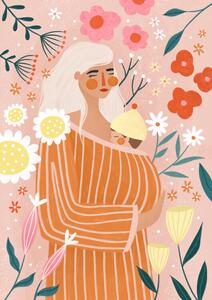 Illustrazione Spring Mum, Bea Muller