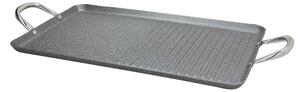 Tognana Bistecchiera Antiaderente in Alluminio 48x30 cm colore Nero - Mythos