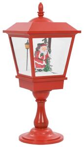 Lampada Natalizia a Piedistallo con Babbo Natale 64 cm LED