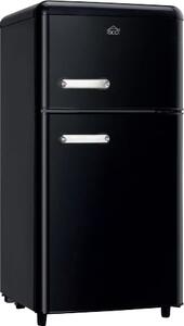 DCG Frigorifero Doppia Porta Capacit 100 Litri Classe energetica E Raffreddamento Statico colore Nero - MF100BCDP