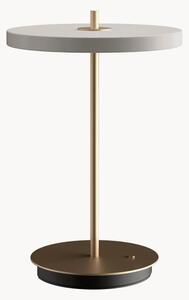 Lampada da tavolo piccola portatile a LED con luce regolabile Asteria Move