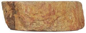 Lavandino 45x35x15 cm in Pietra Fossile Crema