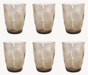 Set di 6 bicchieri Wavy
