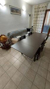 Tavolo da pranzo allungabile in legno moderno 130x80 cm