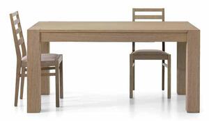 Tavolo da pranzo allungabile in legno rovere 160 x 90