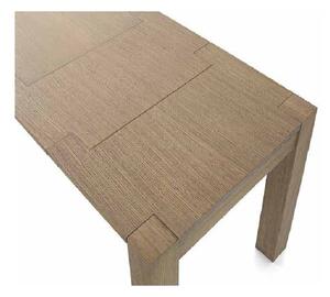 Tavolo da pranzo allungabile in legno rovere 140 x 90