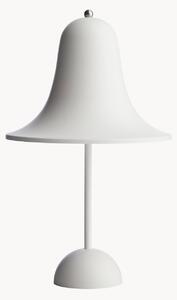 Lampada da tavolo piccola portatile a LED Pantop, design Verner Panton