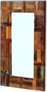 Specchio in Legno Massello di Recupero 80x50 cm