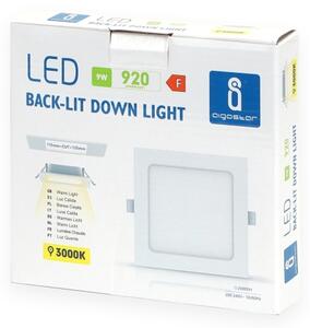 Aigostar - Plafoniera a LED da incasso 9W/230V 3000K 14,5x14,5 cm bianca