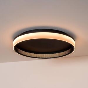 Lucide Plafoniera soffitto ESTREJA, dimmerabile, Nero, Soggiorno / Sala da pranzo, Metallo, Moderno, Plafoniera