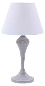 Lampada in metallo grigio, Ø25H46 cm