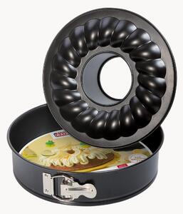 Teglia a cerniera con rivestimento antiaderente e 2 basi Classic