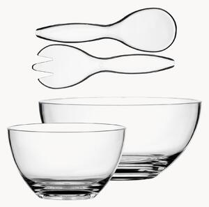Set ciotole e posate per insalata Bahamas, set da 4