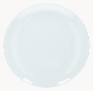 Set di 6 piatti piani Bianco