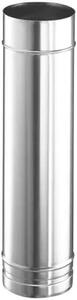 Huum tubo per stufa in acciaio inox per sauna Ø120 mm / lunghezza 50 cm HK017-02