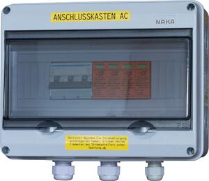 0% IVA Privato IT SCATOLA DI COLLEGAMENTO FV PROTEZIONE DA SOVRATENSIONE FOTOVOLTAICA AC3P4P