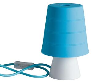 Lampada da Tavolo Lume I DRUM L BLU Blu 40W