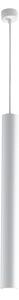 Lampadario Sospensione Fluke Eclettico Colore Bianco 42W Mis 5,5 x 60 x 120 cm