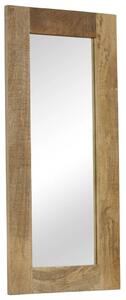 Specchio in Legno Massello di Mango 50x110 cm